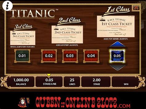 free titanic slots